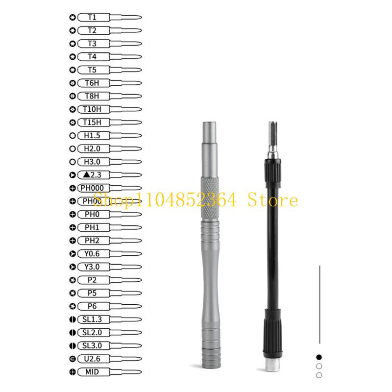Electronics Repair Gadgets - Colección destornilladores precisión portátiles 30 en