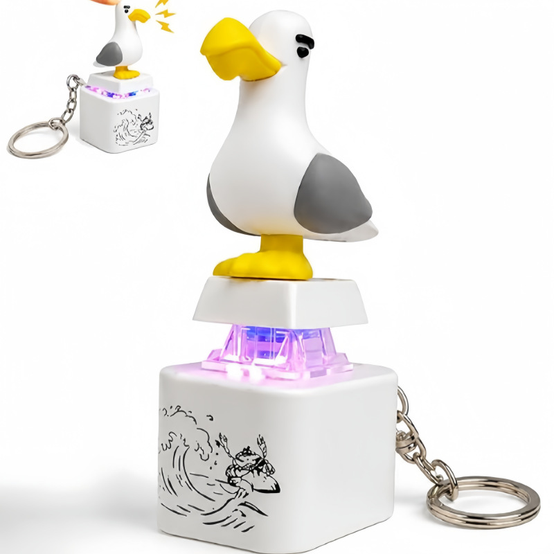 New Gadgets Electronic - Llavero con tecla Mine Seagull, luminoso,