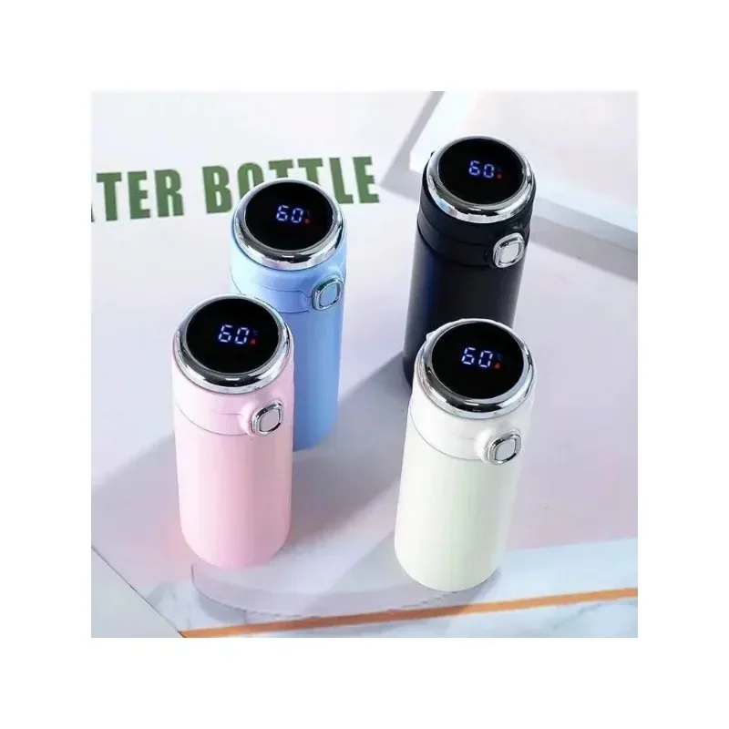 Smart Water Bottle Tracker - Termo inteligente de acero inoxidable frío