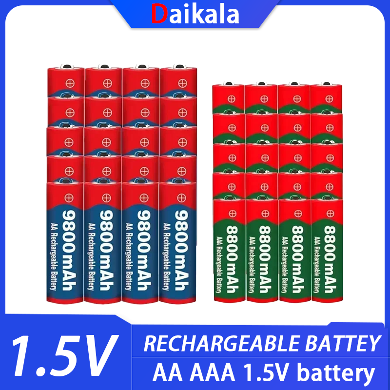 New Gadgets Electronic - Pilas Recargables 2026 Nuevas 1.5V AA