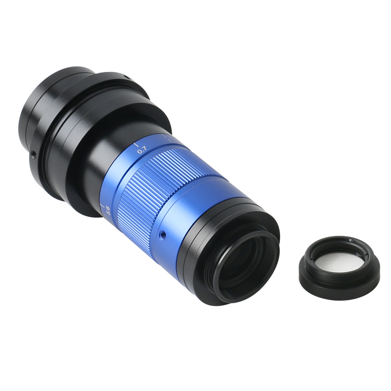 Usb Microscope Digital - Lente Barlow W050 W075 ajustable 0.7X-5.6X