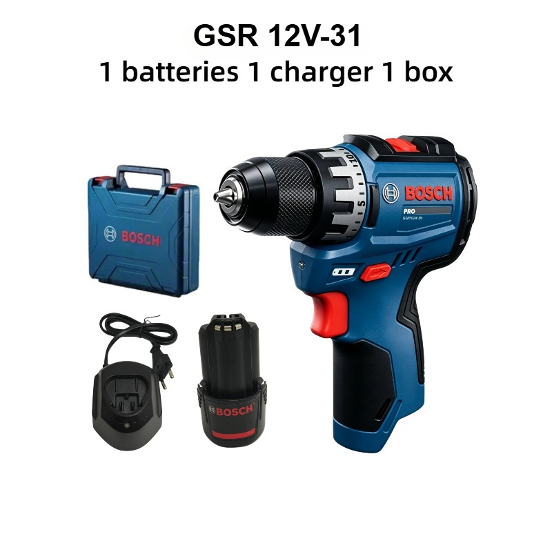 Electric Gadget - Taladro Inalámbrico Bosch Professional GSR 12V-31,