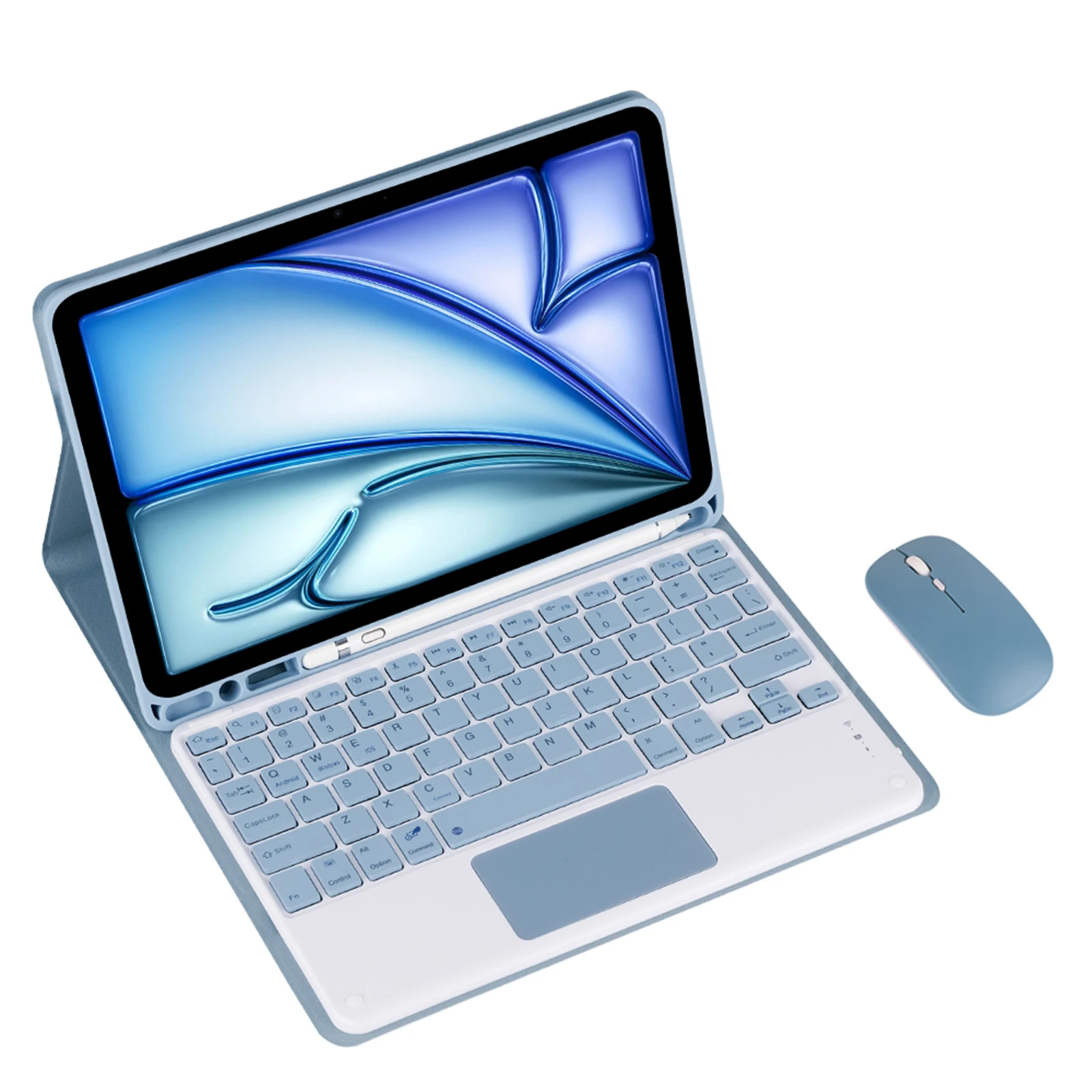 Wireless Keyboard Mini - Funda con Teclado y Ratón para