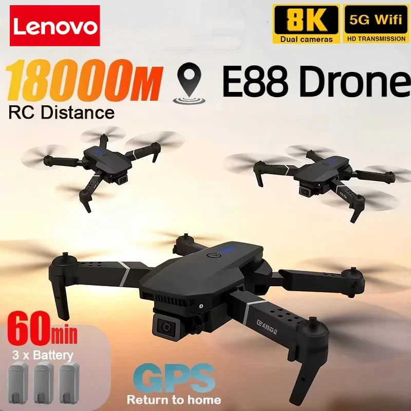 New Gadgets Electronic - Lenovo nuevo E88 Pro WIFI FPV