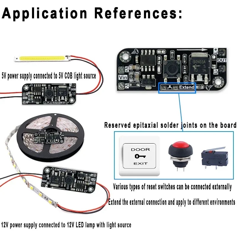 Electronics & Gadgets Starting With C - Módulo de Interruptor Electrónico Bistable con