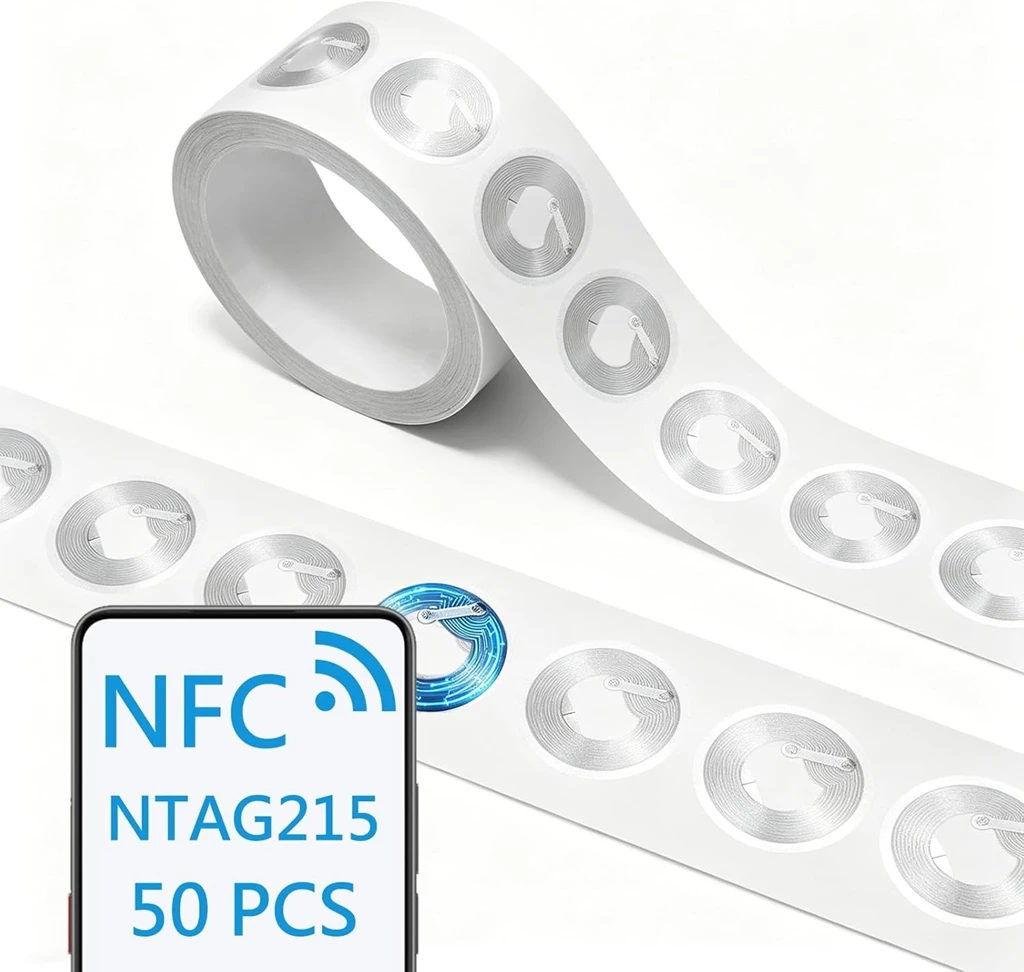 Nfc Tag Programmable - Etiquetas NFC NTAG215 de 13.56MHz, Etiquetas