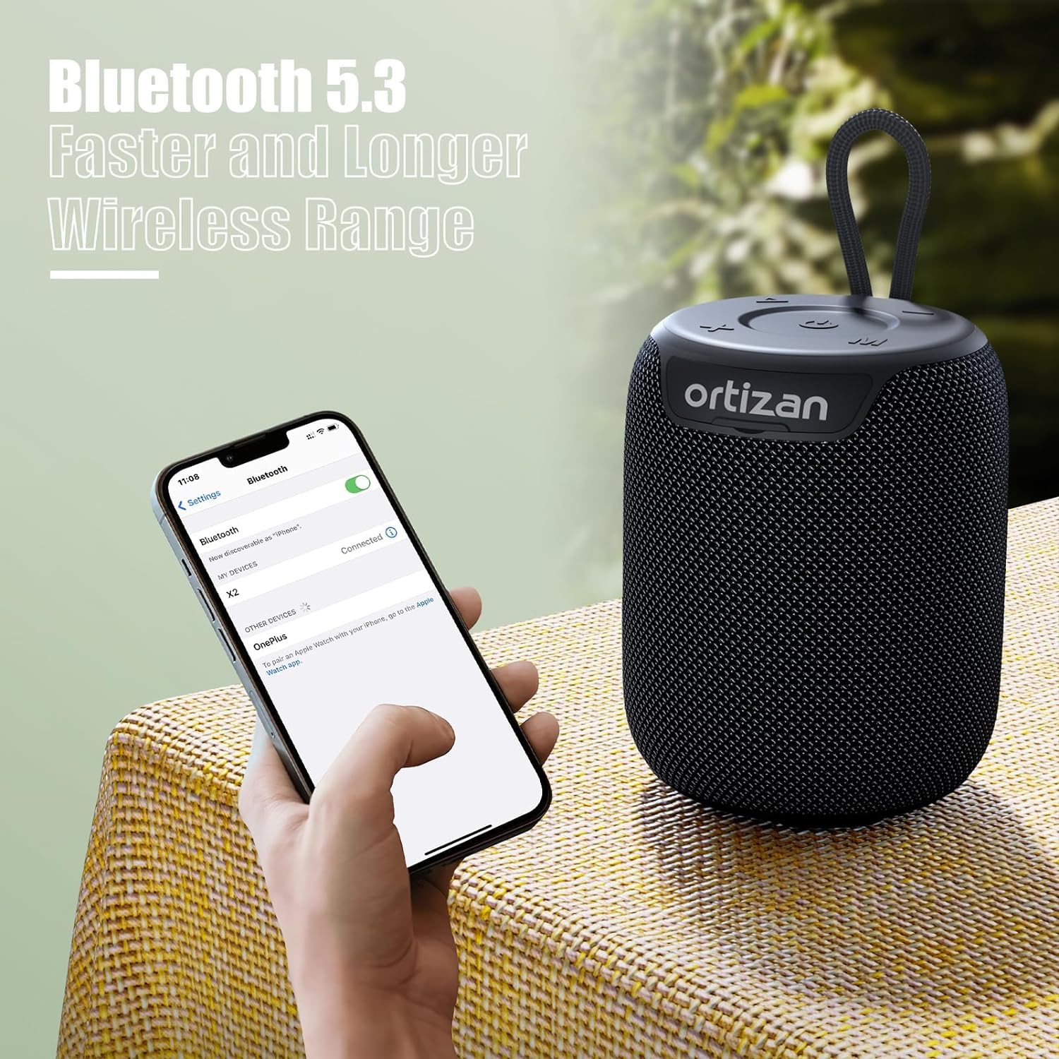 New Gadgets Electronic - Altavoz Bluetooth Ortizan Party, AUX y