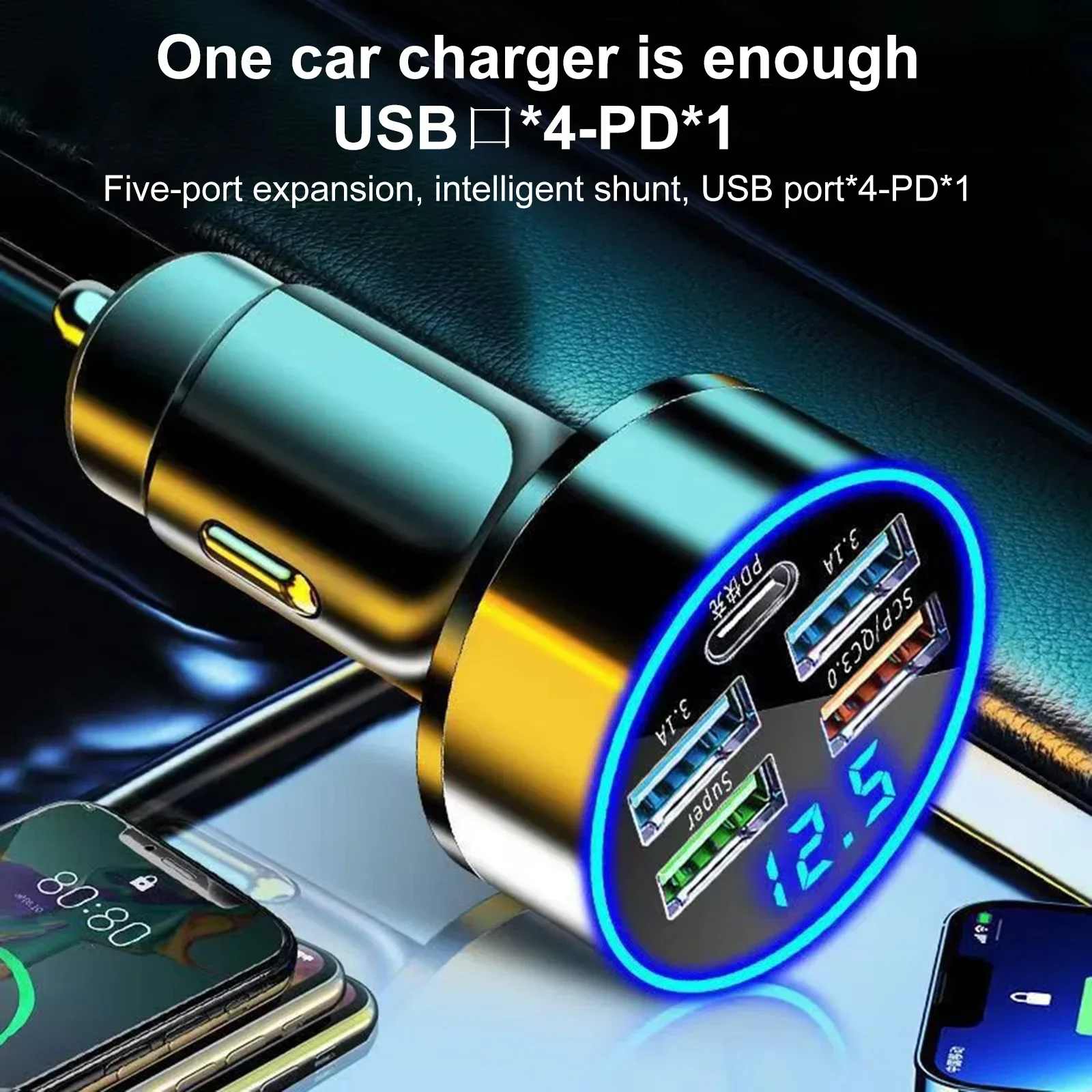 Election Electronics & Gadgets Store Woocommerce Theme - Cargador de coche de carga súper