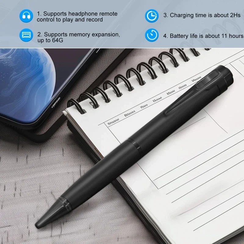 Grabadora de voz con bolígrafo - Voice Recorder Pen reseña y precio