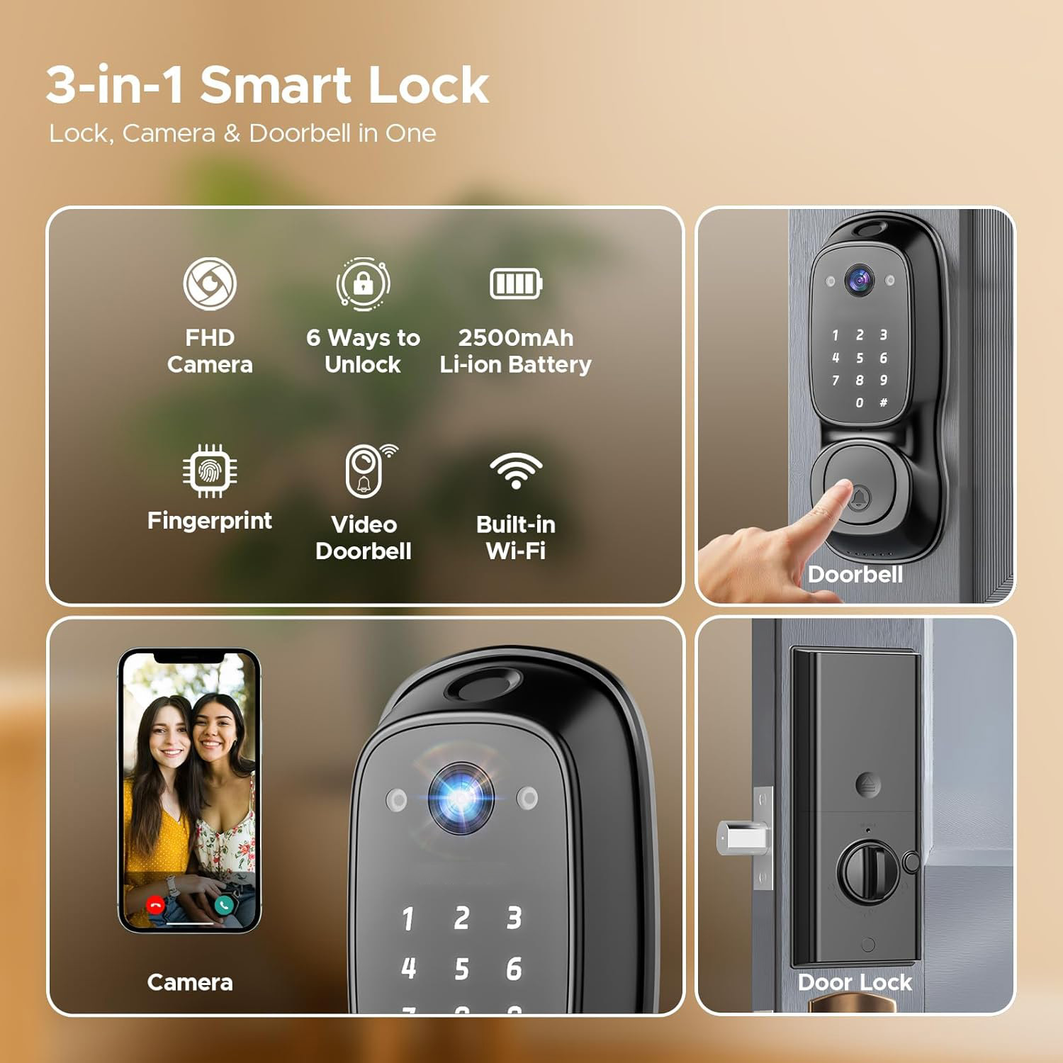 Cerradura Inteligente para Pue - Electronics & Gadgets Starting With C reseña y precio