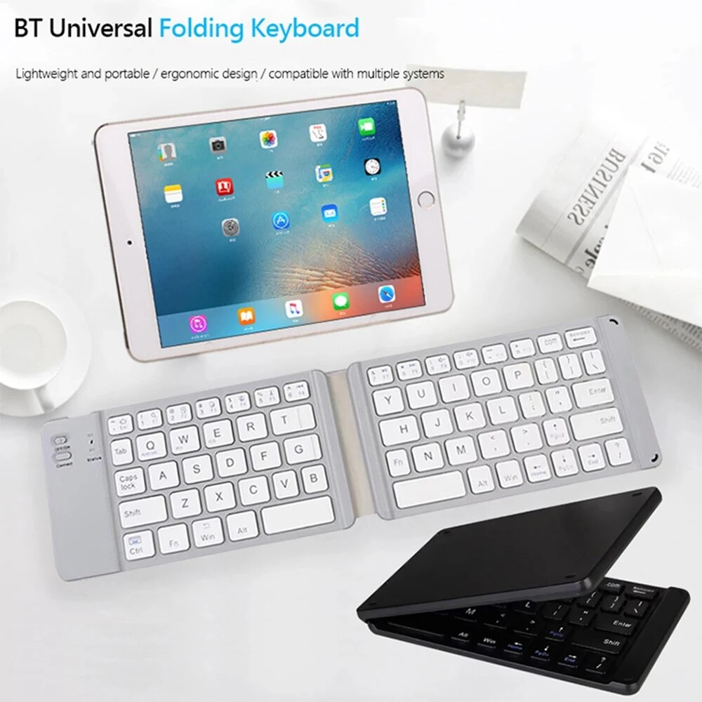 Teclado Bluetooth plegable par - Wireless Keyboard Mini reseña y precio