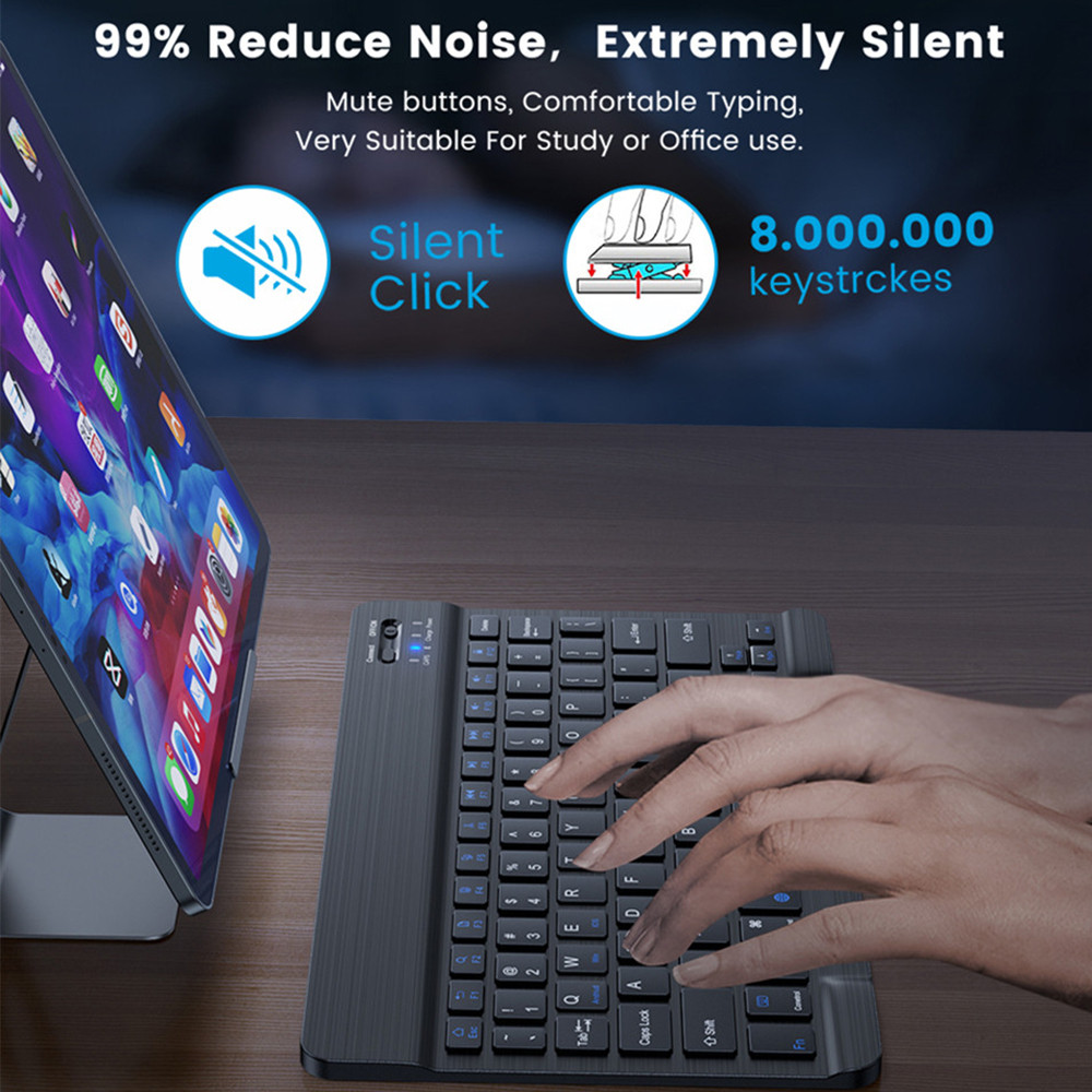 Nuevo teclado inalámbrico Blue - Wireless Keyboard Mini reseña y precio