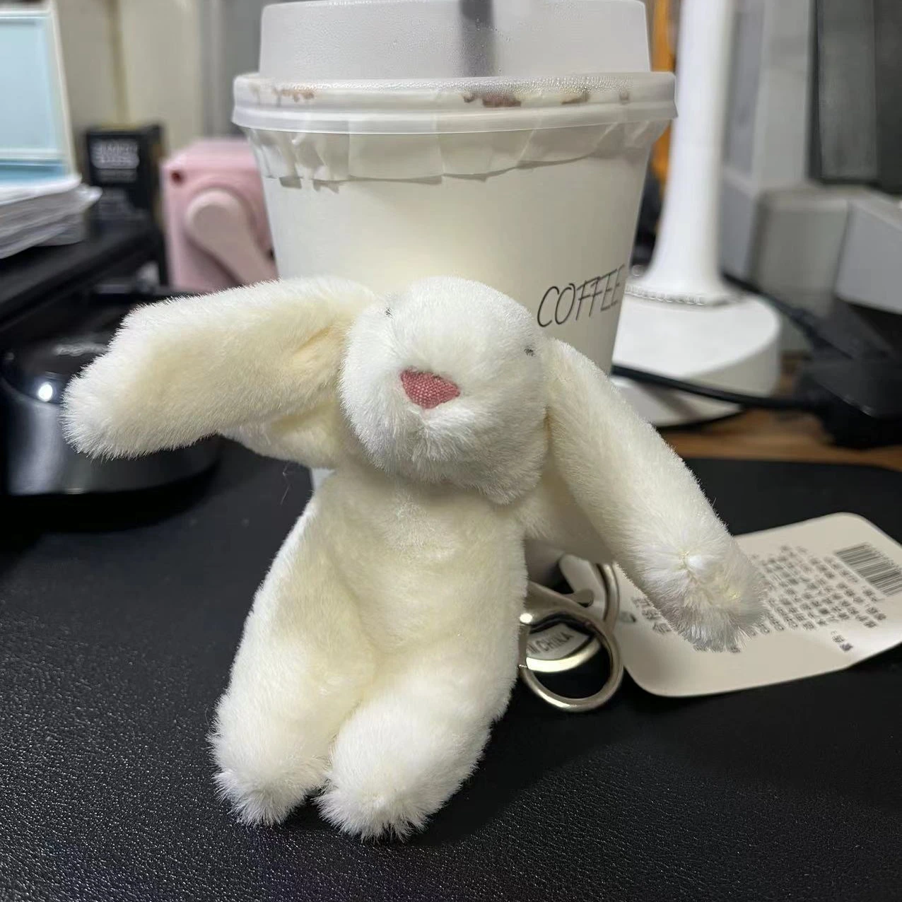 Llavero de conejo de peluche d - Mobile Electronics Gadgets reseña y precio