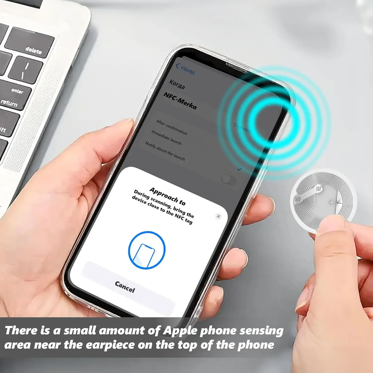 10-50 pegatinas NFC NTAG215 de - Nfc Tag Programmable reseña y precio