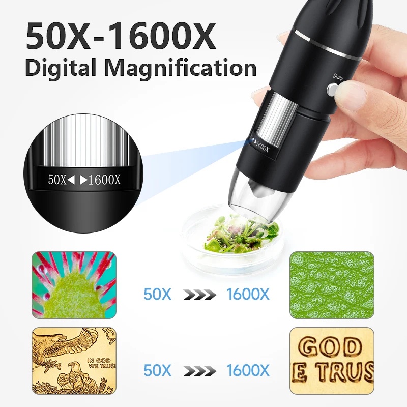 Microscopio USB 2026 NUEVO 160 - Usb Microscope Digital reseña y precio