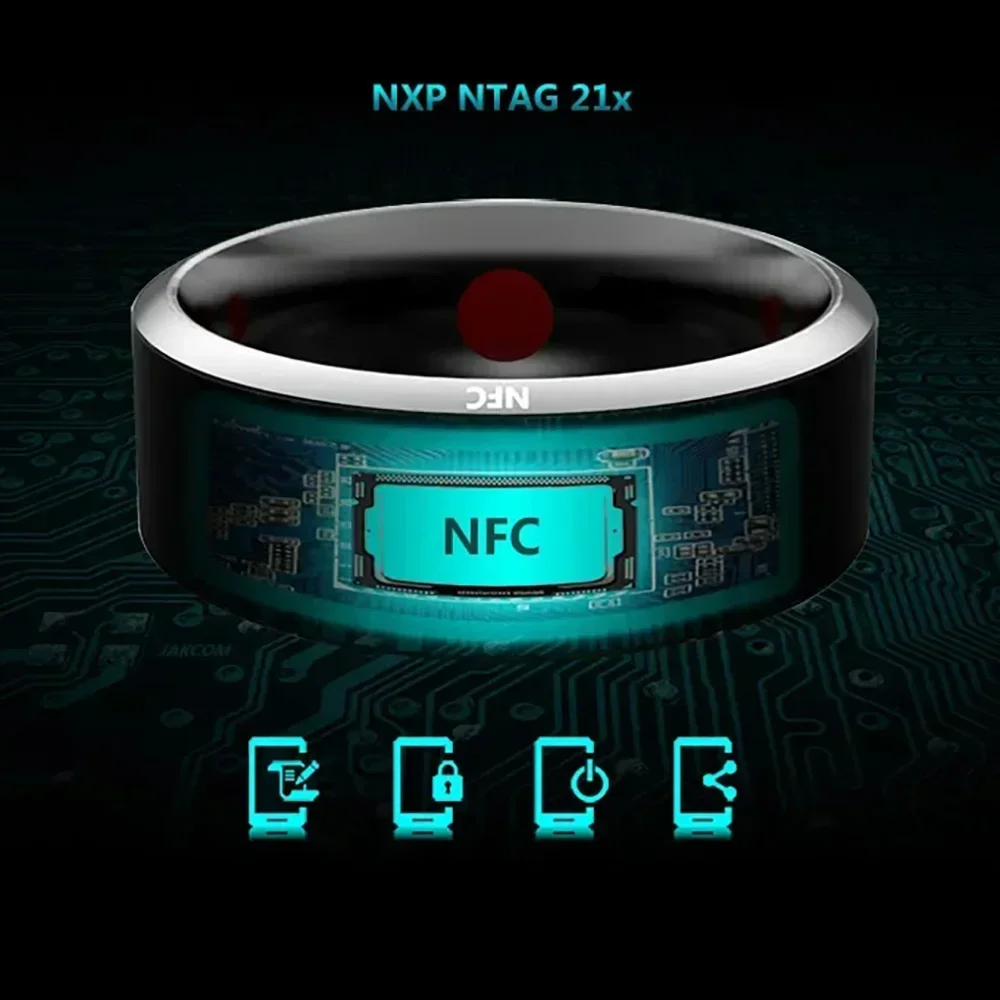 Anillo inteligente con Control - Nfc Tag Programmable reseña y precio