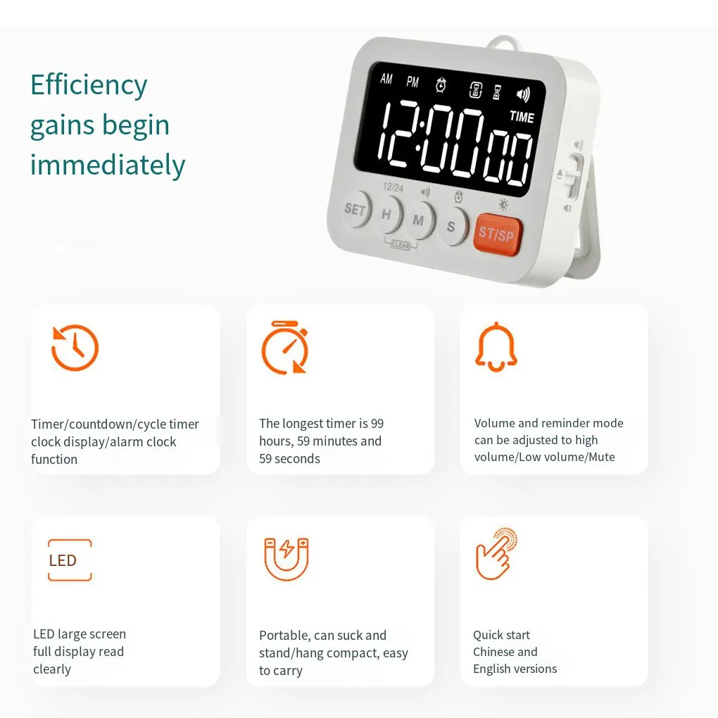 Temporizador de cocina, alarma - Electronics And Gadgets G reseña y precio