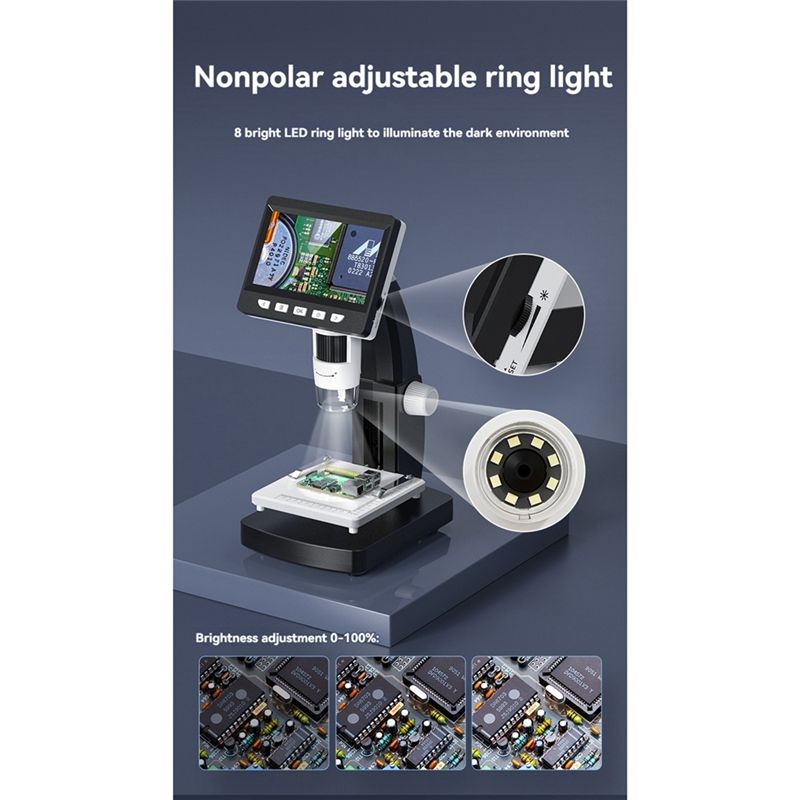 Microscopio Digital A53Q de 4. - Usb Microscope Digital reseña y precio