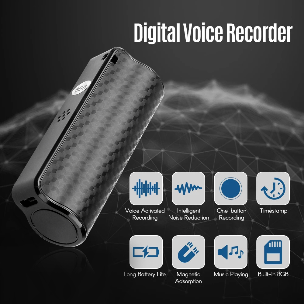 Mini grabadora de voz profesio - Voice Recorder Pen reseña y precio