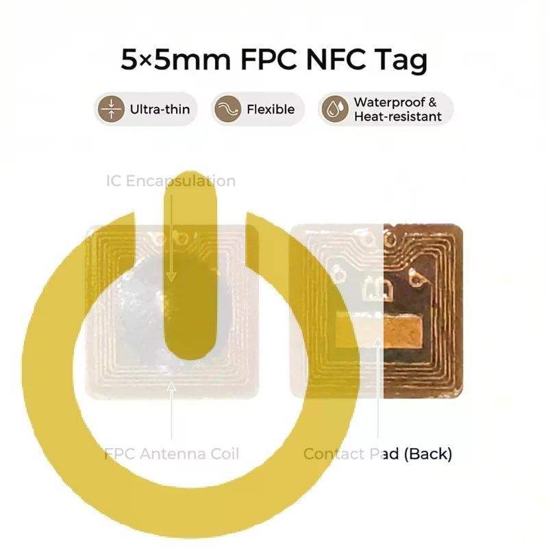 Etiqueta adhesiva programable  - Nfc Tag Programmable reseña y precio