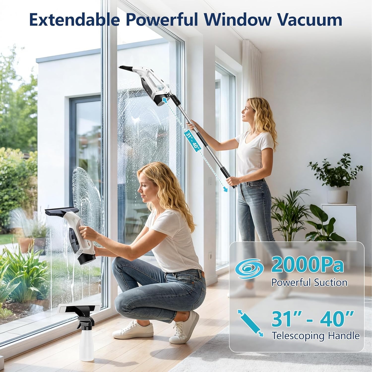 Aspiradora de Ventanas Inalámb - Electric Gadget reseña y precio