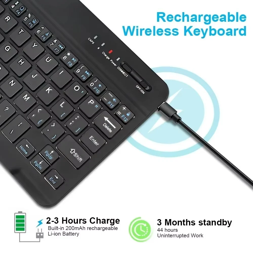 Teclado Bluetooth para iPad de - Wireless Keyboard Mini reseña y precio