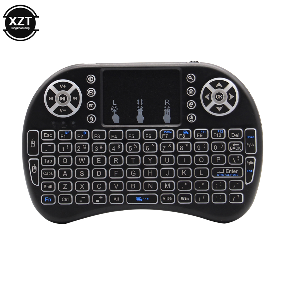 I8 2,4 GHz teclado inalámbrico - Wireless Keyboard Mini reseña y precio