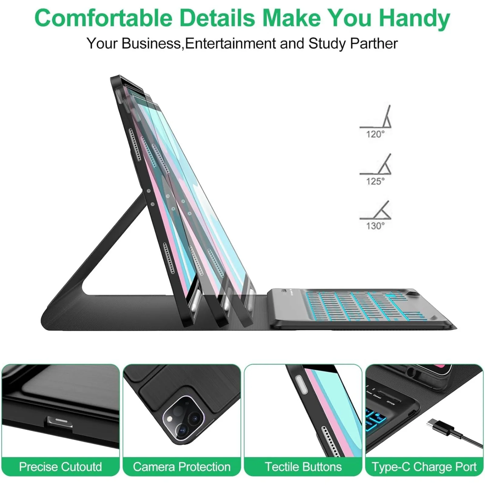 Funda con Teclado y Ratón para - Wireless Keyboard Mini reseña y precio