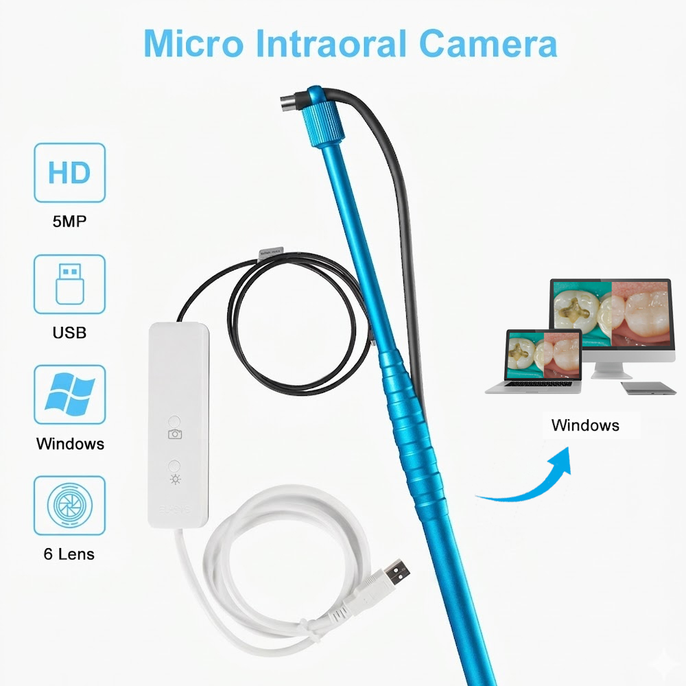 Cámara intraoral micro de 5MP, - Mini Pc Windows reseña y precio