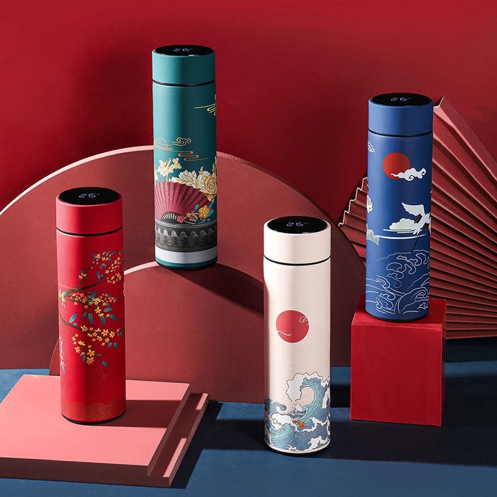 Frascos de vacío con pantalla  - Smart Water Bottle Tracker reseña y precio