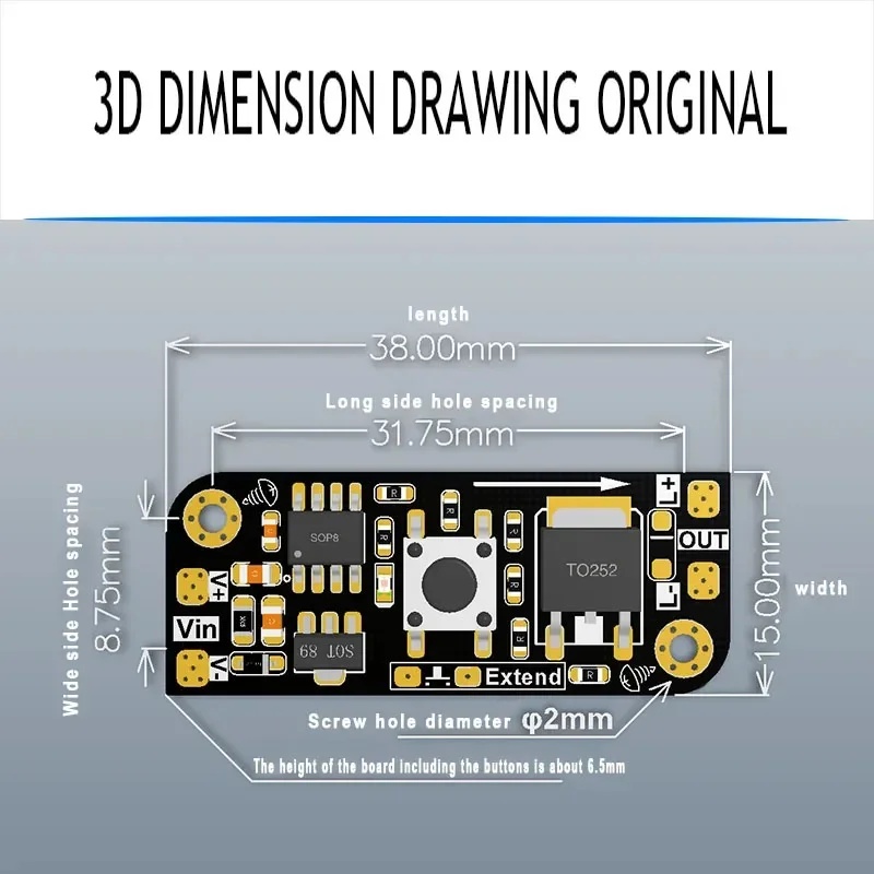 Módulo de Interruptor Electrón - Electronics & Gadgets Starting With C reseña y precio