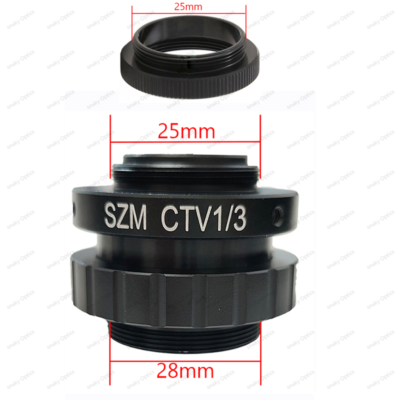 Adaptador SZMCTV 1/3X para mic - Usb Microscope Digital reseña y precio