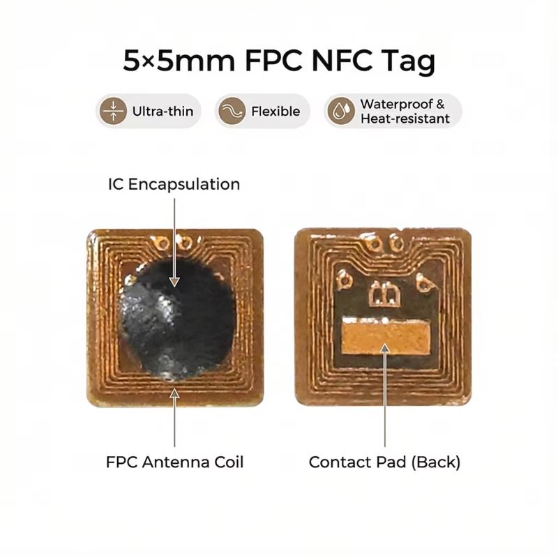 Etiqueta adhesiva programable  - Nfc Tag Programmable reseña y precio