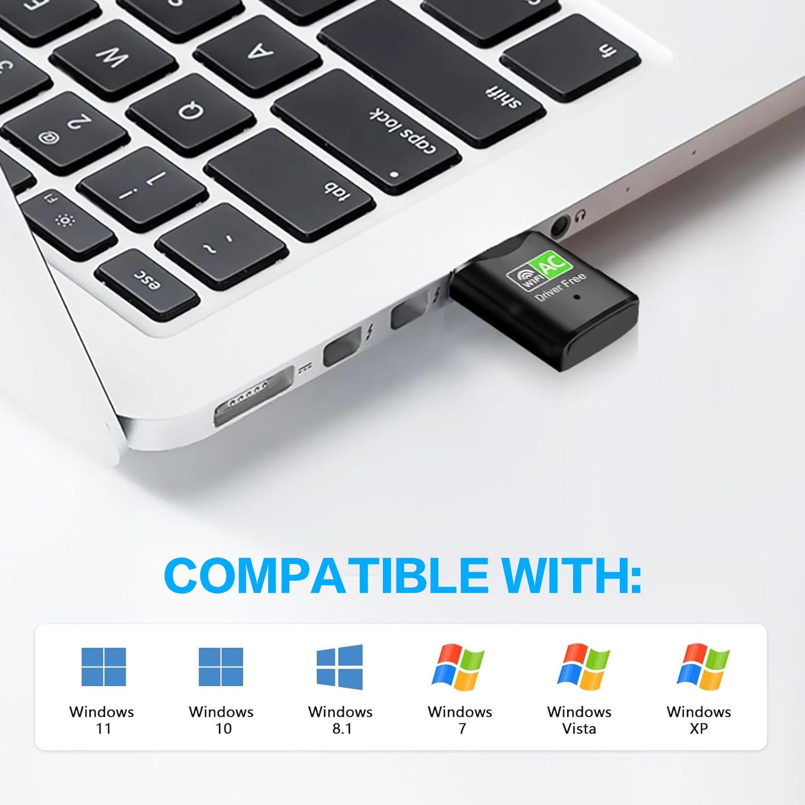 Adaptador WiFi USB AC600, mini - Mini Pc Windows reseña y precio