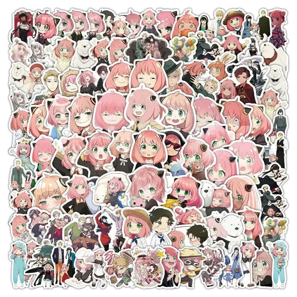 100 pegatinas de SPY×FAMILY -  - Mobile Electronics Gadgets reseña y precio
