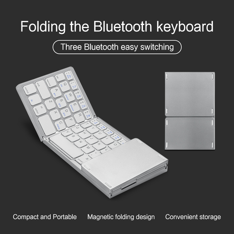 Mini teclado plegable portátil - Wireless Keyboard Mini reseña y precio