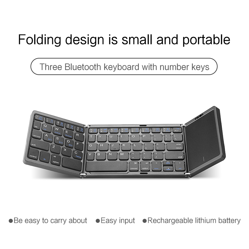 Mini teclado plegable portátil - Wireless Keyboard Mini reseña y precio